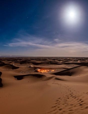 Vollmond in der Sahara #3870