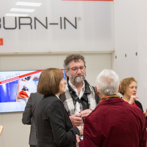 BURN-IN Ausstellung Irrgarten